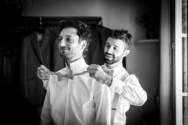 Préparatifs du marié - Mariage